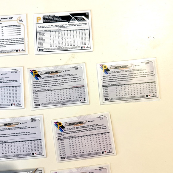 Pittsburgh Pirates Baseball Card Lot 11 Cards Topps/Donruss 2020-2022 NM - Picture 4 of 7